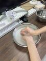 胡姐手搓冰粉的珍贵画面！